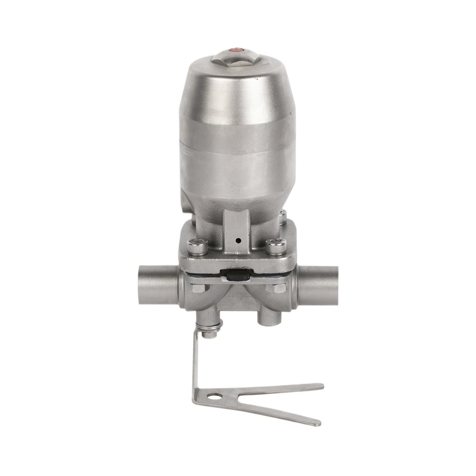 76.2mm Sanitary Stainless Steel Welding Straight Pneumatic Diaphragm Valves with Head