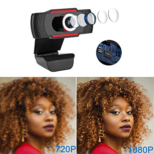 Sheye Webcam con Microfono, Web Cam Full HD 1080p