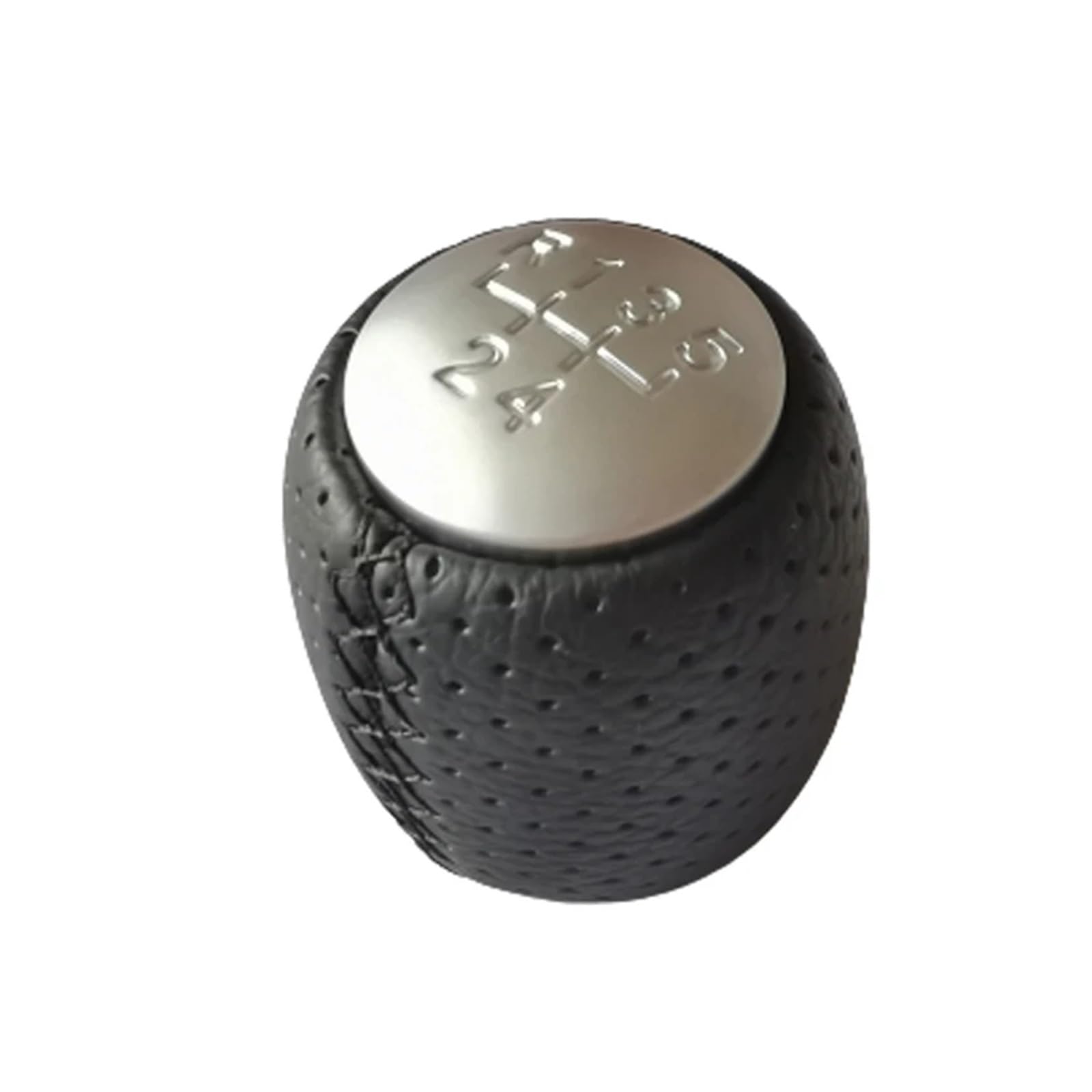 Jeocoai 5-Speed-Silver Car Gear Knob 5 6 For Speed Car Shift Knob Gear For Alfa For Romeo 159 Brera For Spider 2005-2011(5-Speed-Silver)