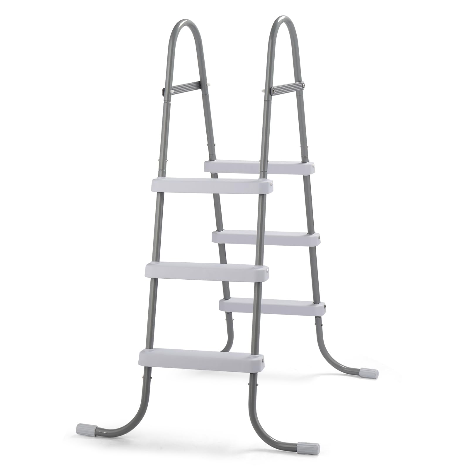 Bonnlo Swimming Pool Ladder, Ladder Steps for Above Ground Pools, 84cm/33 Inch Height, Non-Slip Metal Frame — view 9