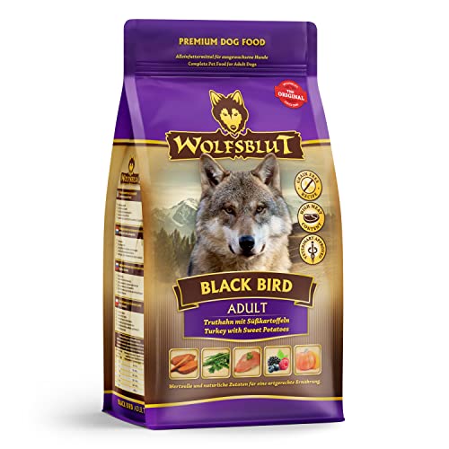 Produktbild von Wolfsblut Black Bird Adult Trockenfutter Truthahn - 4 x 500 g