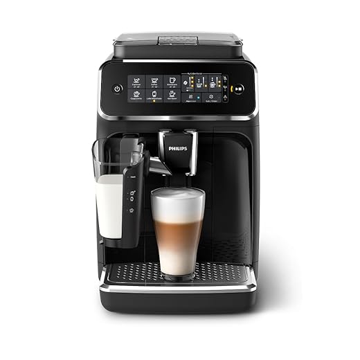 Philips 3200 Series Fully Automatic Espresso Machine w/ LatteGo, Black, EP3241/54