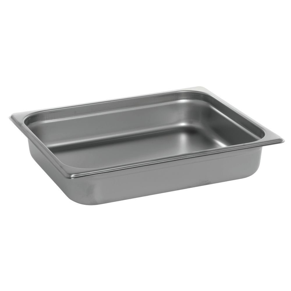 1/2 Size Steam Table Pan 22 Gauge Stainless Steel - 2 1/2"D by HUBERT – Stainless Steel, Model 24811