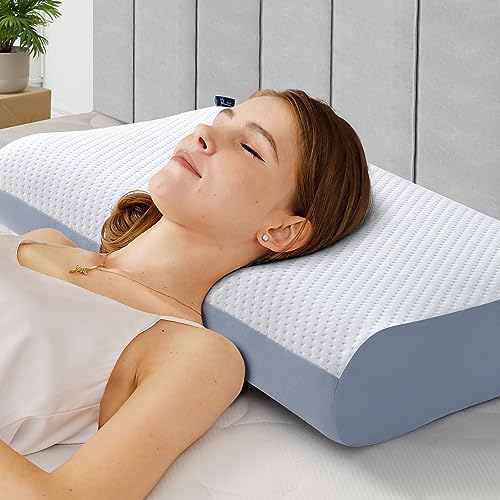 BedStory Kopfkissen, Gel Memory Foam Kissen, Orthopädisches Kissen, Visco Kissen,...