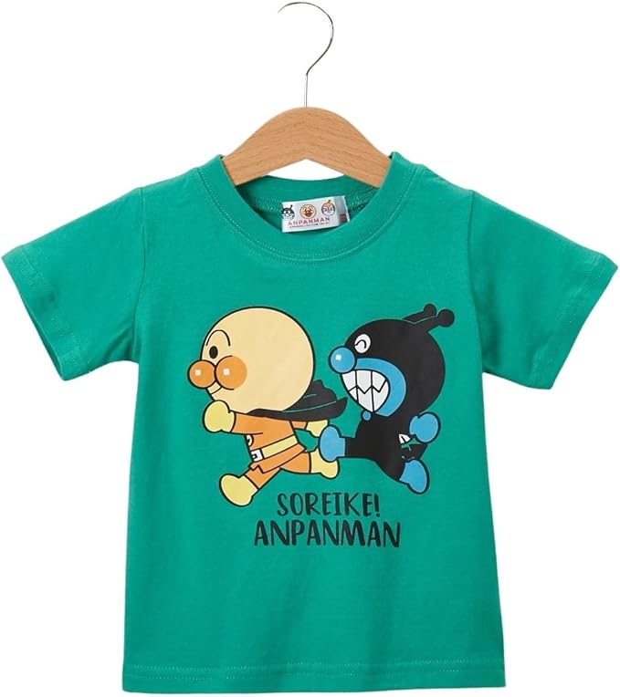 最大 Offクーポン 90 アンパンマン 丸首 100 お名前ネーム 女の子 綿100