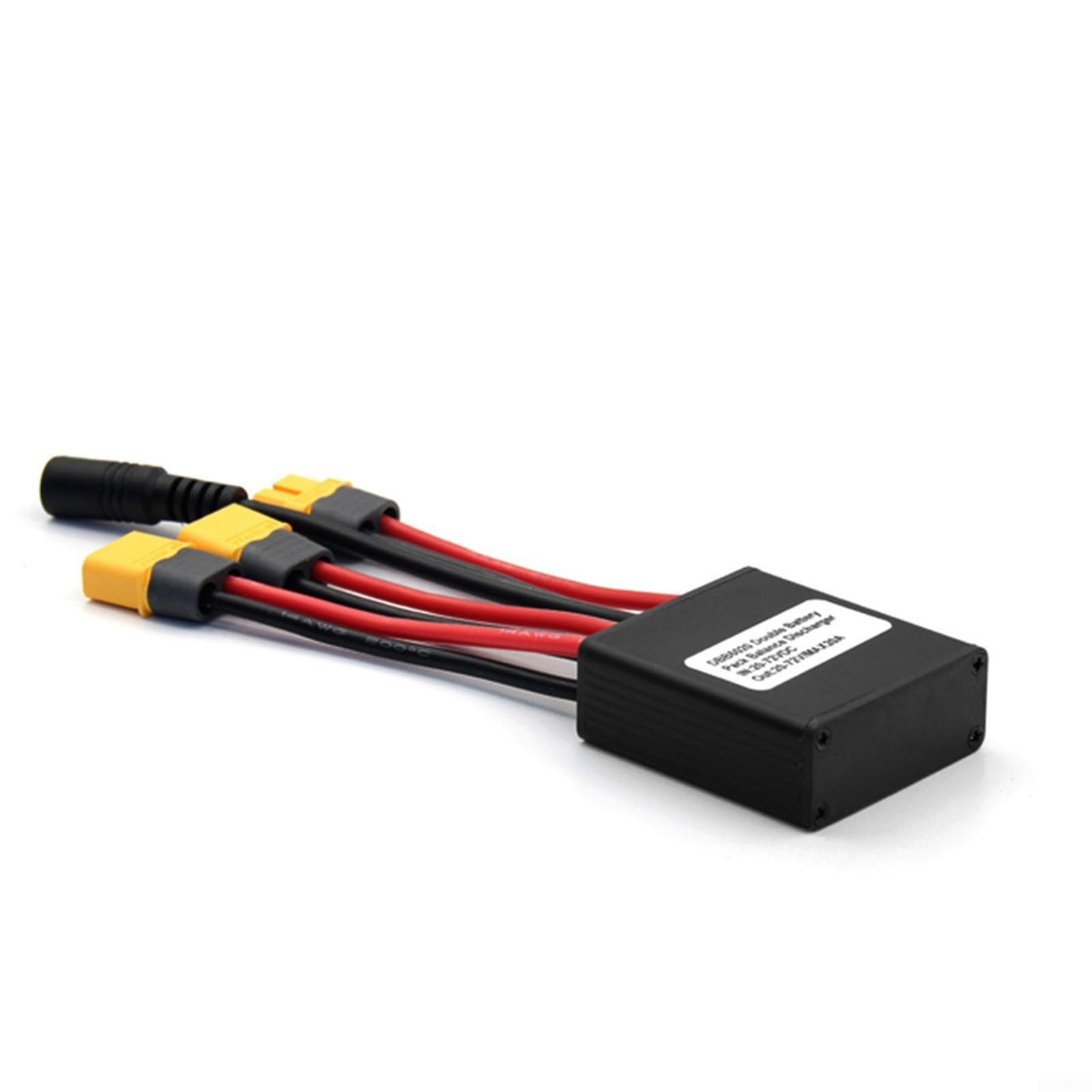 FUBESK Doppio convertitore di scarica della batteria, per Ebike Dual Battery Parallel Module 20V-72V, porta di ricarica, modulo parallelo