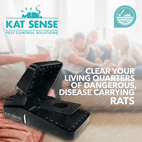 Image of Pest Control Rat Traps, 6 Large Snap Traps for Mouse Chipmunks Indoor Outdoor