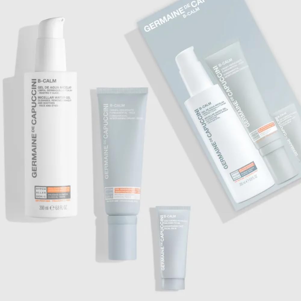 Germaine de Capuccini - B-Calm Sensitive Cleansing Micellar Water Gel - Detergente e Rimozione Trucco per Tutti i Tipi di Pelle - 200 ml