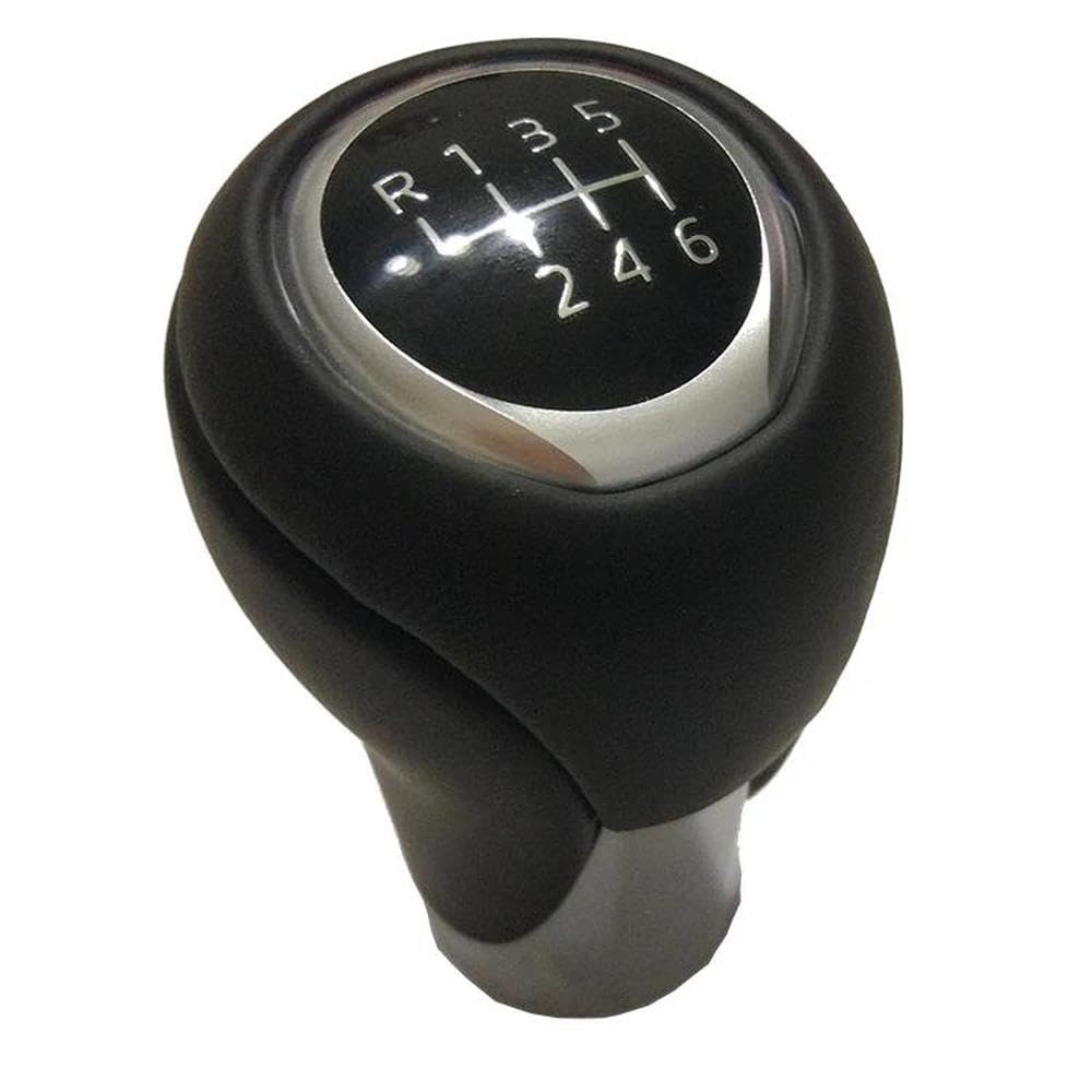 Sxqpocar Real Leather Manual 6 Speed Gear Shift Knob For Mazda 3 5 6 8 For Cx-5 Gear Head Shift Lever Head(Real Leather)