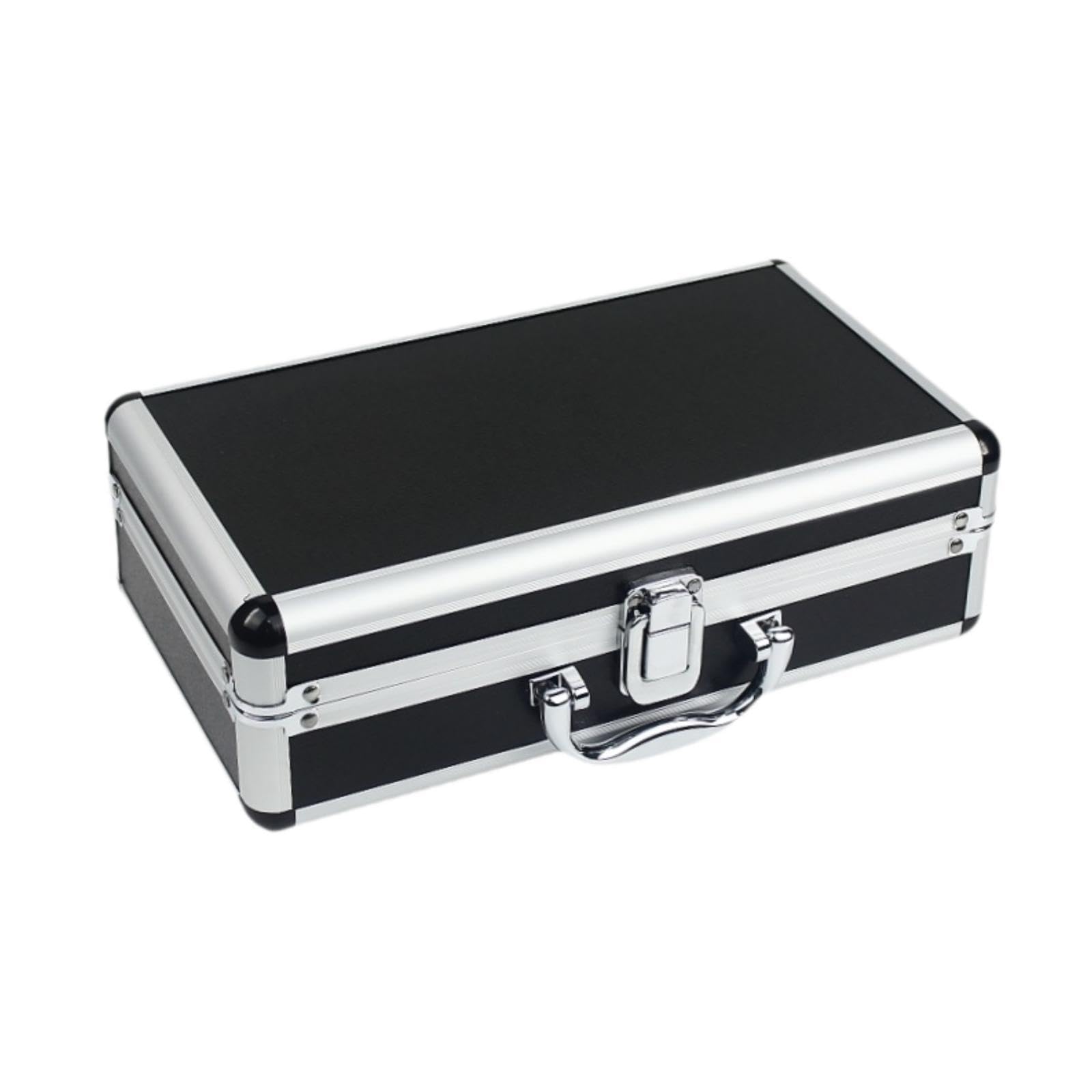 ILSMYSUTRA® Aluminum Alloy Tool Box Professional Versatile Dustproof Hard Case Tool Case 30cmx17cmx9.5cm-image-49