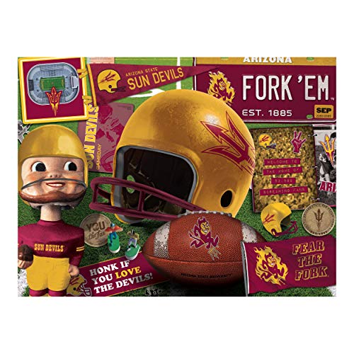 Image of YouTheFan NCAA Arizona State Sun Devils Retro Series Puzzle - 500 Pieces