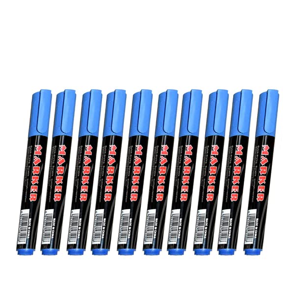 Highboy permanent marker pen blue ink (12pc) Amazon.in Office Products