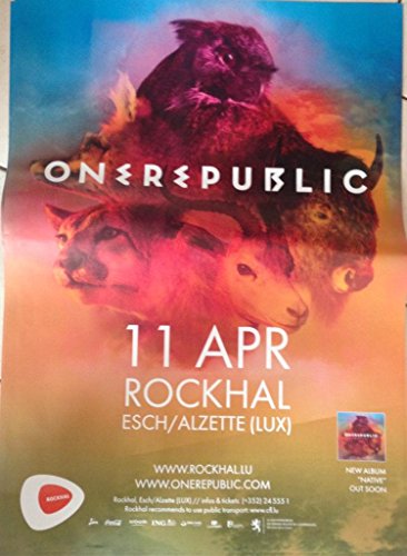 Poster One Republic 70X100Cm affichez votre passion musicale sur vos murs