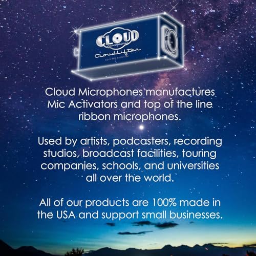 Cloud Microphones - Cloudlifter CL-1 Mic Activator - Ultra-Clean Microphone Preamp Gain - USA Made