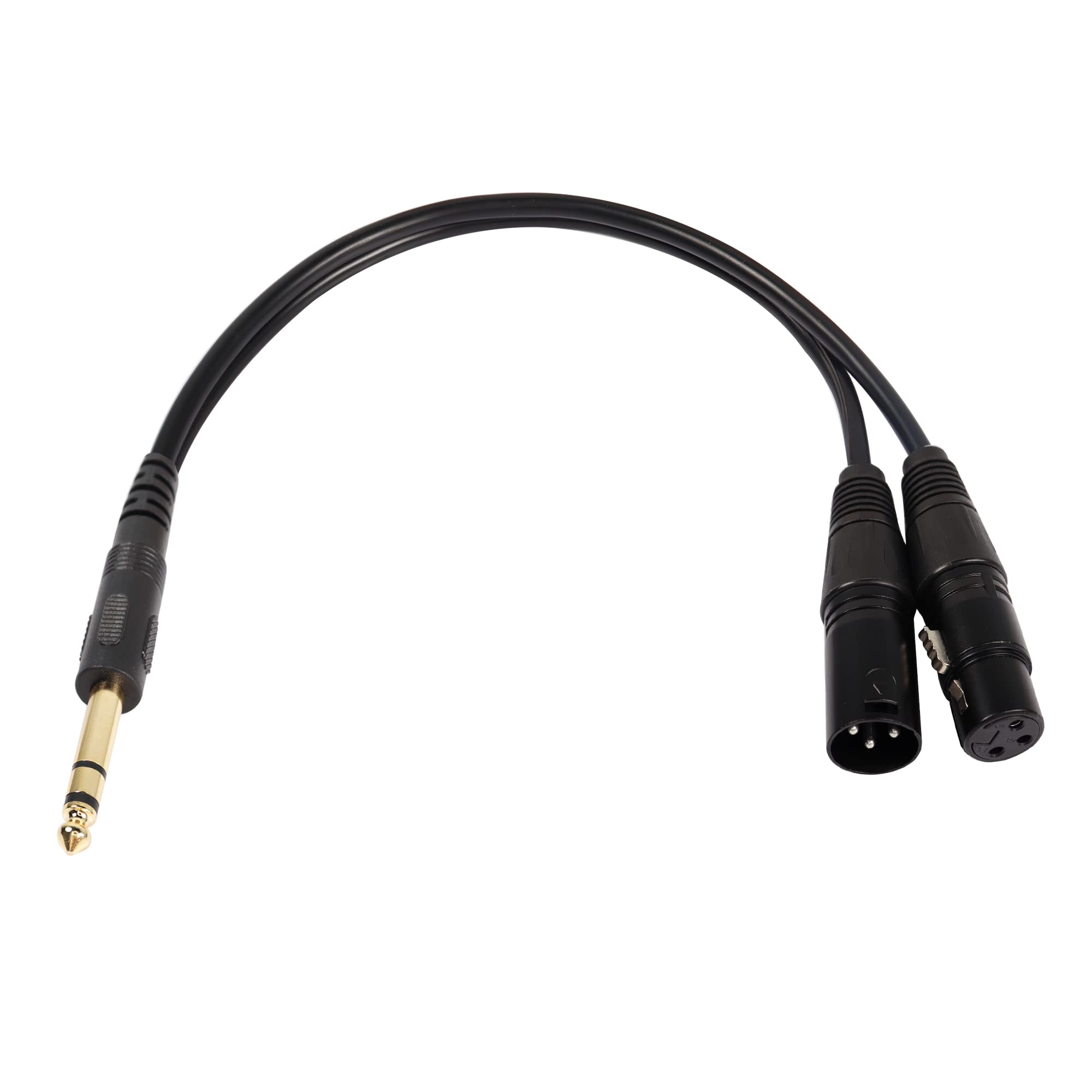 30 cm adattatore stereo 6.35 maschio 3.5 mm femmina cavo 1/jack da 10,2 cm mm maschio a 1/20,3 30 cm adattatore stereo 6.35 maschio 3.5 mm femmina cavo 1/jack da 10,2 cm mm maschio a 1/20,3