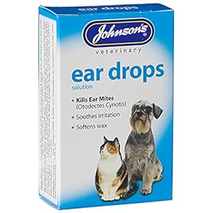Johnsons Veterinary Products Ear Drops, clear