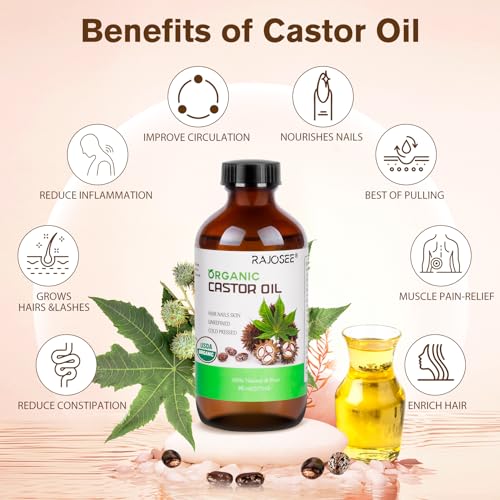 Unwind and Heal: Discover the Comfort of 32Pcs Castor Oil Packs!