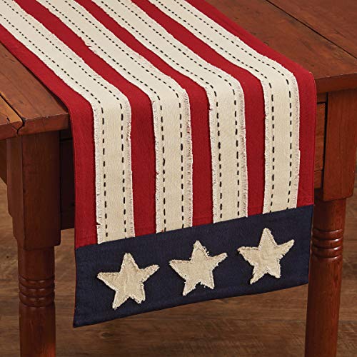 Park Designs 420-12 Star Spangled Tablerunner 13 X...