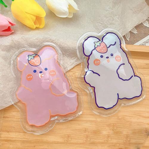 Image of GTC Pocket Sized Cartoon Themed Self Heat Gel Pouch Eco Friendly Self Heating Hand Warmer Gel Pouch (28 /18H-3, Multicolor) (4)