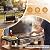 Dephet 4-Burner Propane Gas Griddle with Removable Stand, 40,000 BTU Flat Top Grill with 455 sq.in Cooking Area, Portable Outdoor BBQ Grill w/Foldable Side Tables, Wheels for Patio, Backyard, Camping