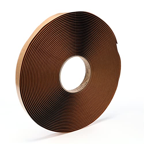 Image of 3M Weatherban Sealant Tape 5354 Black, 1 /4 in x 1 /8 in x 50 ft roll, (Case of 24)