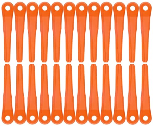 24 pieces of plastic knives for Stihl Polycut 6-2 6-3 7-3 28-2 48-2 replacement blades 40020071000