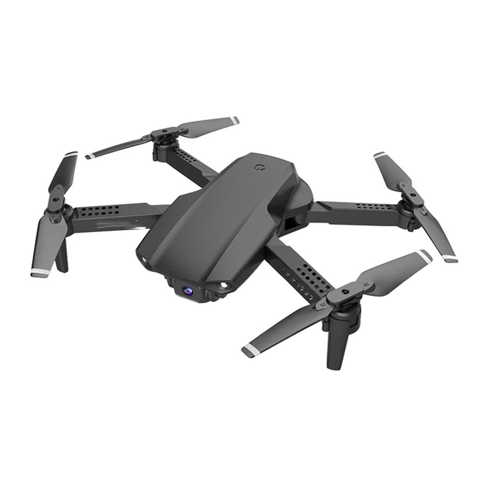 Drone Mini Drone 4K Podwójna kamera WiFi Transmisja na żywo Fotografia lotnicza Helikopter Składany quadcopter Drone Zabawka (Kolor : Podwójny aparat 2B b Rozmiar: 1) (4K HD szary 1)