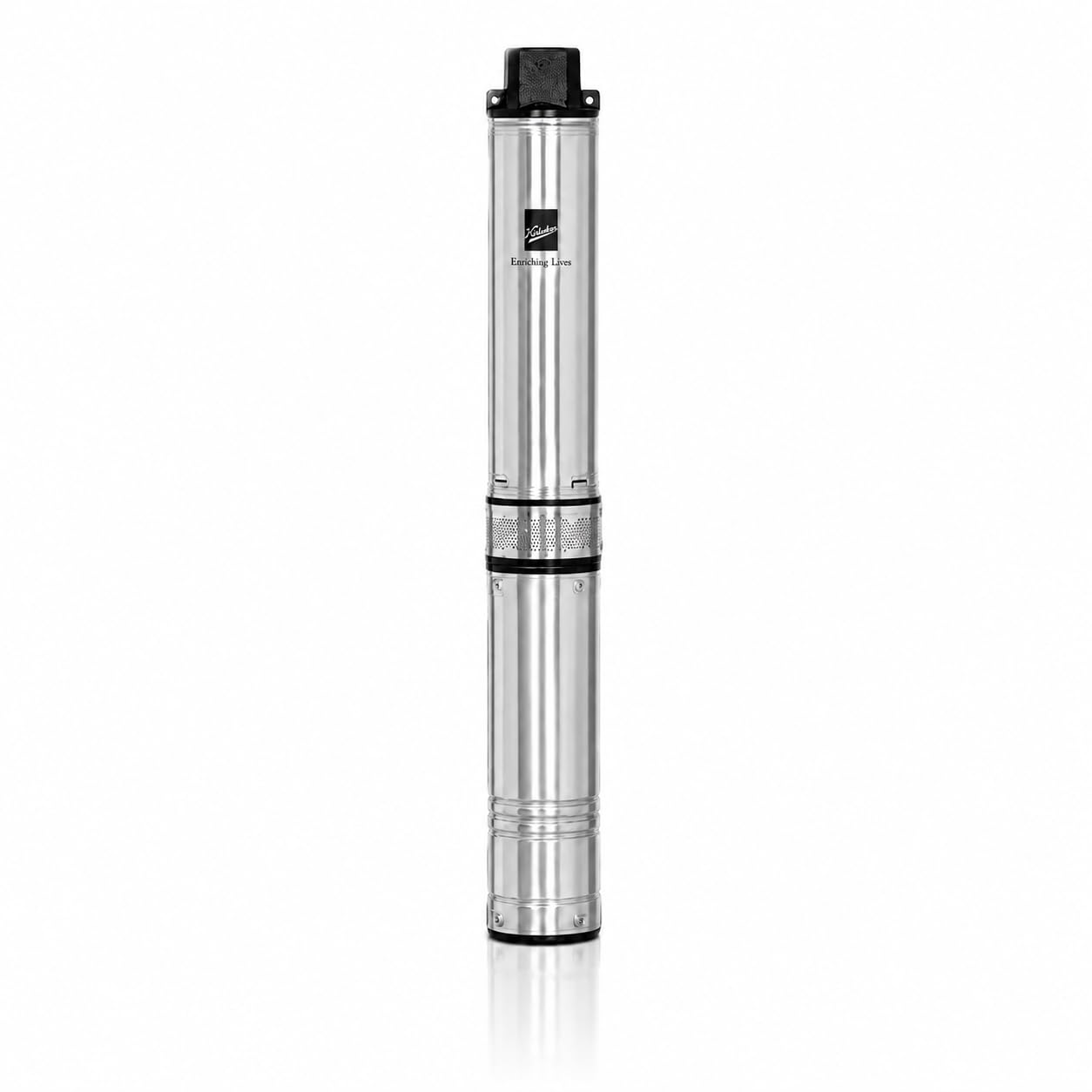 Kirloskar KP4 JALRAAJ UVA 60-1512 38MM 1.5HP Submersible Pump, Silver-image-26