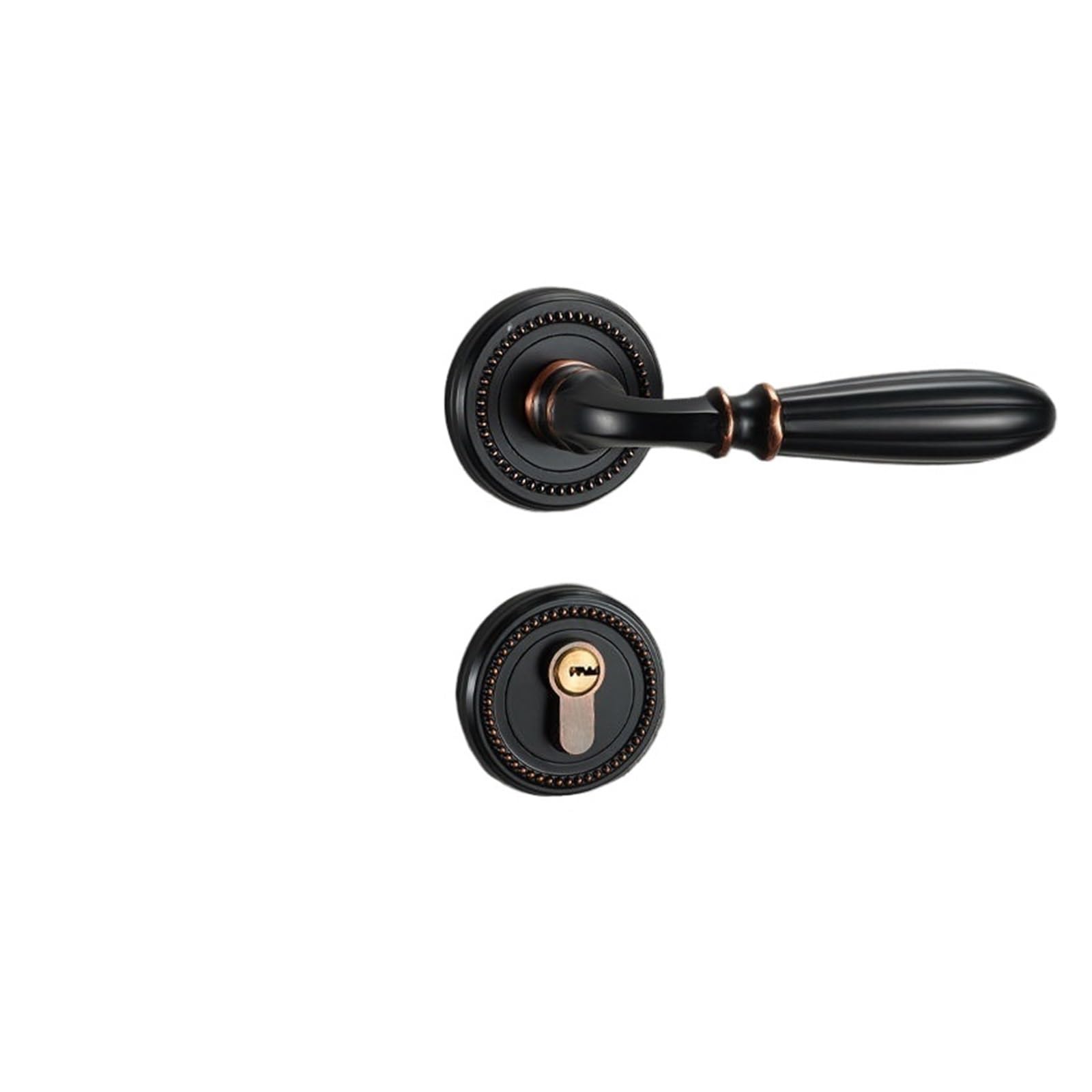 European Style Magnetic Silent Split Lock Bedroom Handle