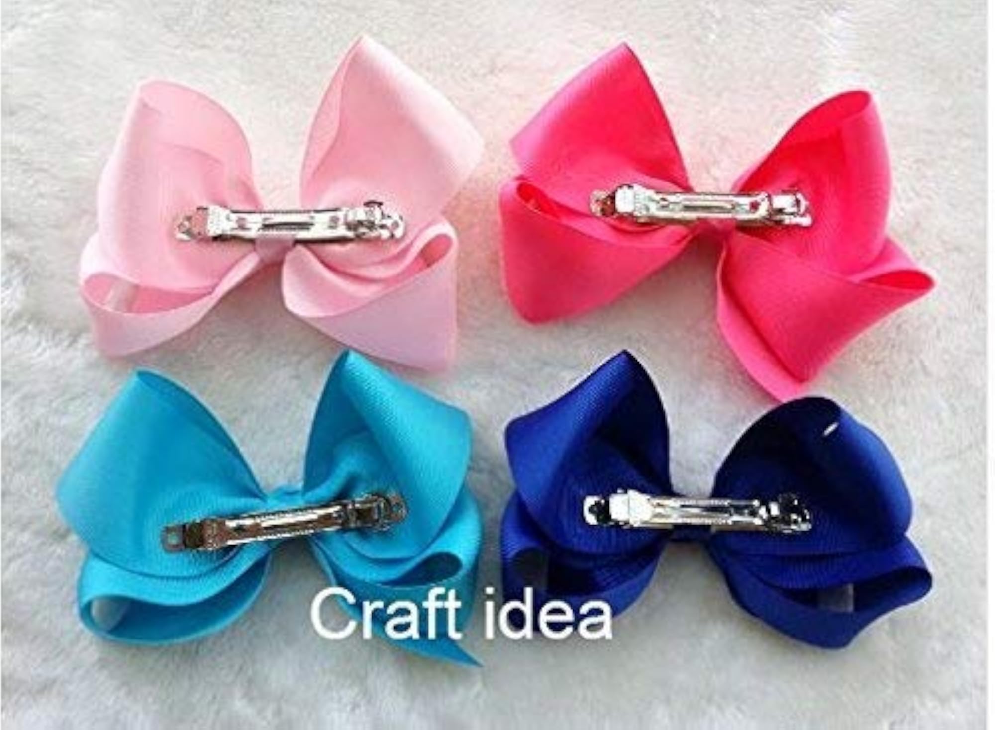 100 Pack French Barrette Hair Clips for Craft Projects