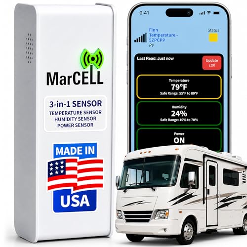 MarCELL Cellular Temperature, Humidity & Power Monitor (Veri...