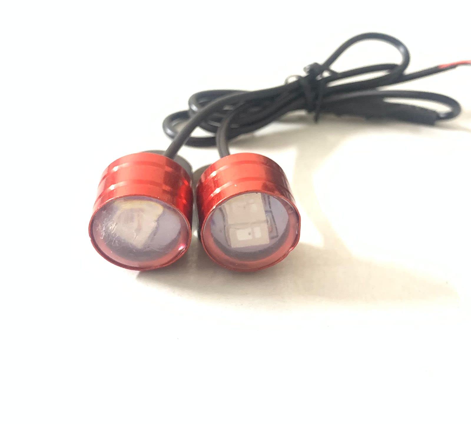 A2D Bike RED Mini Super Strobe Lights Flashing Brake Light Set of 2 For Harley Davidson FLHR Road King