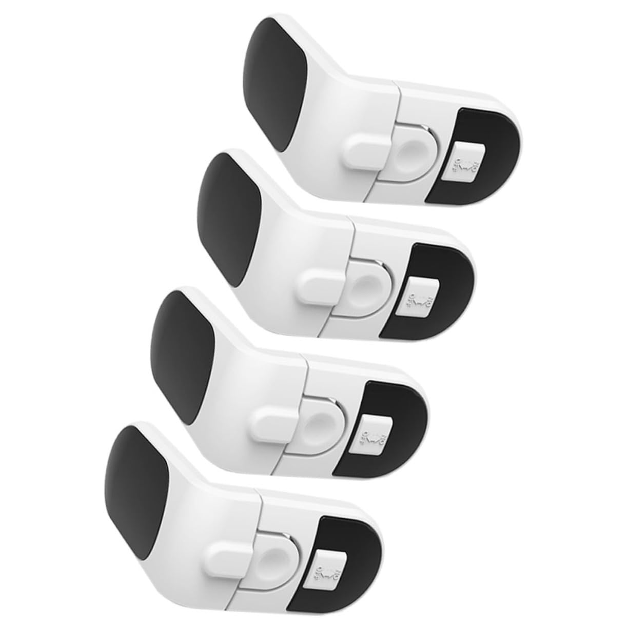 UPKOCH 20pezzi Chiusure Per Serrature Per Armadietti e Frigorifero Facili Installare Design Anti-pizzicamento Resistente