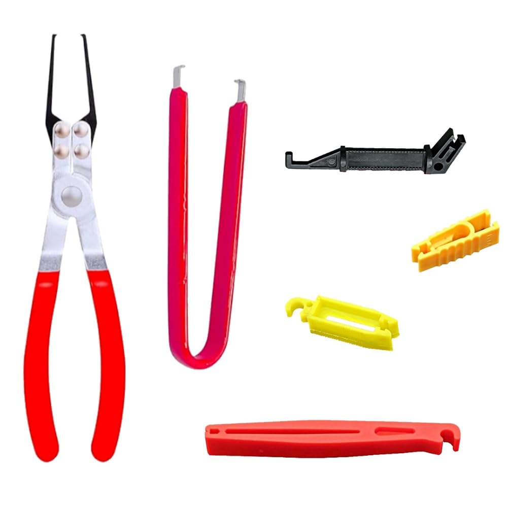 Jnchdghwa Automotive Relay and Fuse Puller Pliers Set-6-Pack-Essential for Car Maintenance Tools