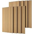 TONOR 8 Pack Large Acoustic Panels,47.2" X 23.6" X 0.35" Acoustical Wall Panel, Self-Adhesive Sound Proof Panels, Decorative Soundproof Wall Panels for Echo Absorption for Home Studio Office, Oak