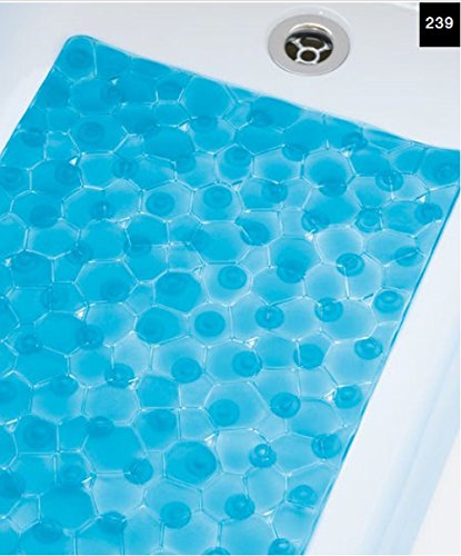 Spirella Bionic 10.13523 Bathtub Mat 55 x 55 cm Clear Aqua