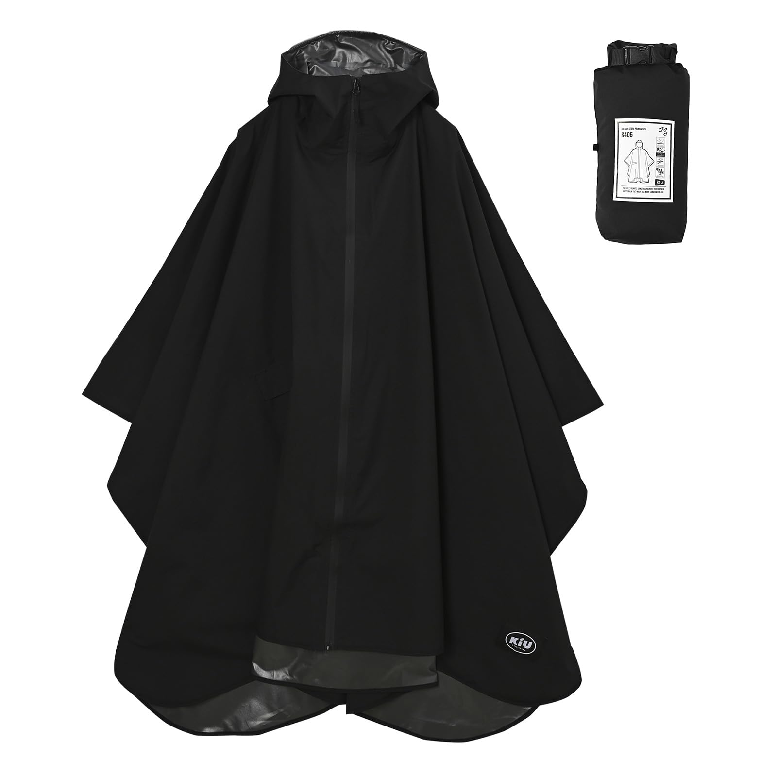 KiU キウ レインポンチョ 2ND RAIN PONCHO - 2ND 防水…