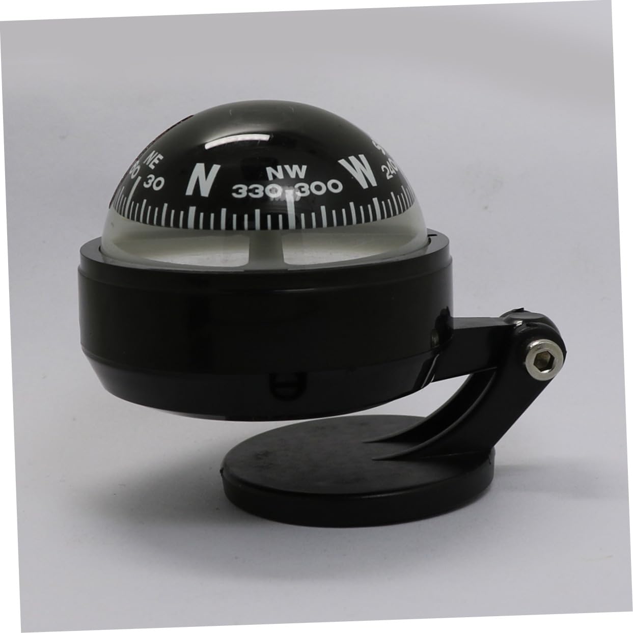 KICHOUSE Adjustable Car Dashboard Compass Boat Marine Navigation with Magnetic Declination Adjustment for Car Truck Boat