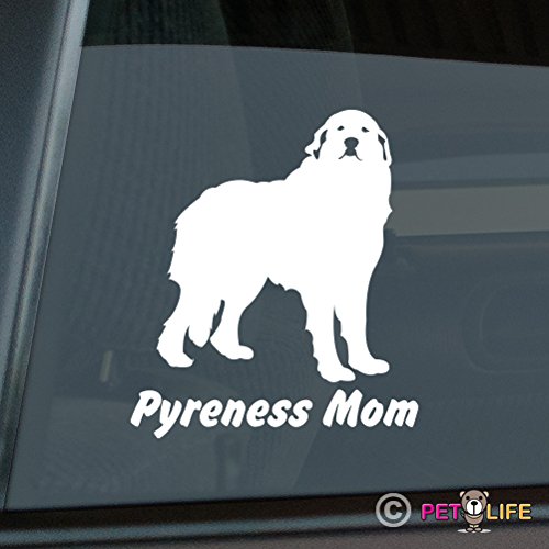 Great Pyrenees Mom Sticker Vinyl Auto Window pyr