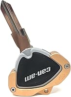 Vista 1 de Soporte para llaves para CAN AM Spyder F3 RT RT-S ST RSi, cubierta para agujero de llave de accesorio, color naranja