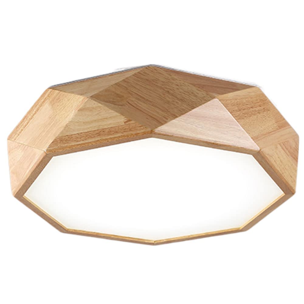 JMEDIC Geometry Creative Flush Mount Fixture Ceiling Light 3000k/4000k/6500k Ceiling Lamp Simple Saving Ceiling Light Modern Easy To Install Lighting Fixtures For Bedroom, Study, Living Room