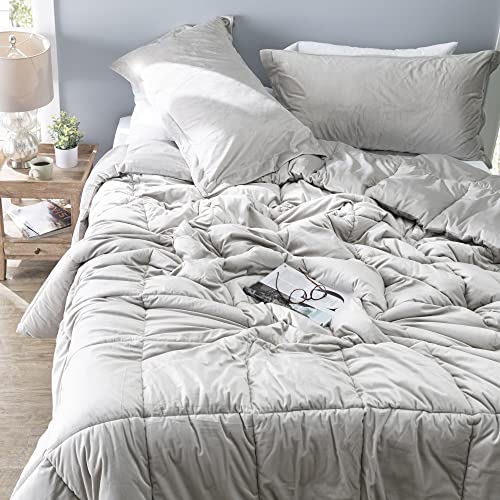 Byourbed Cuz I'm Cozy - Coma Inducer® King Comforter - USA Lightweight Filled - Slate Taupe