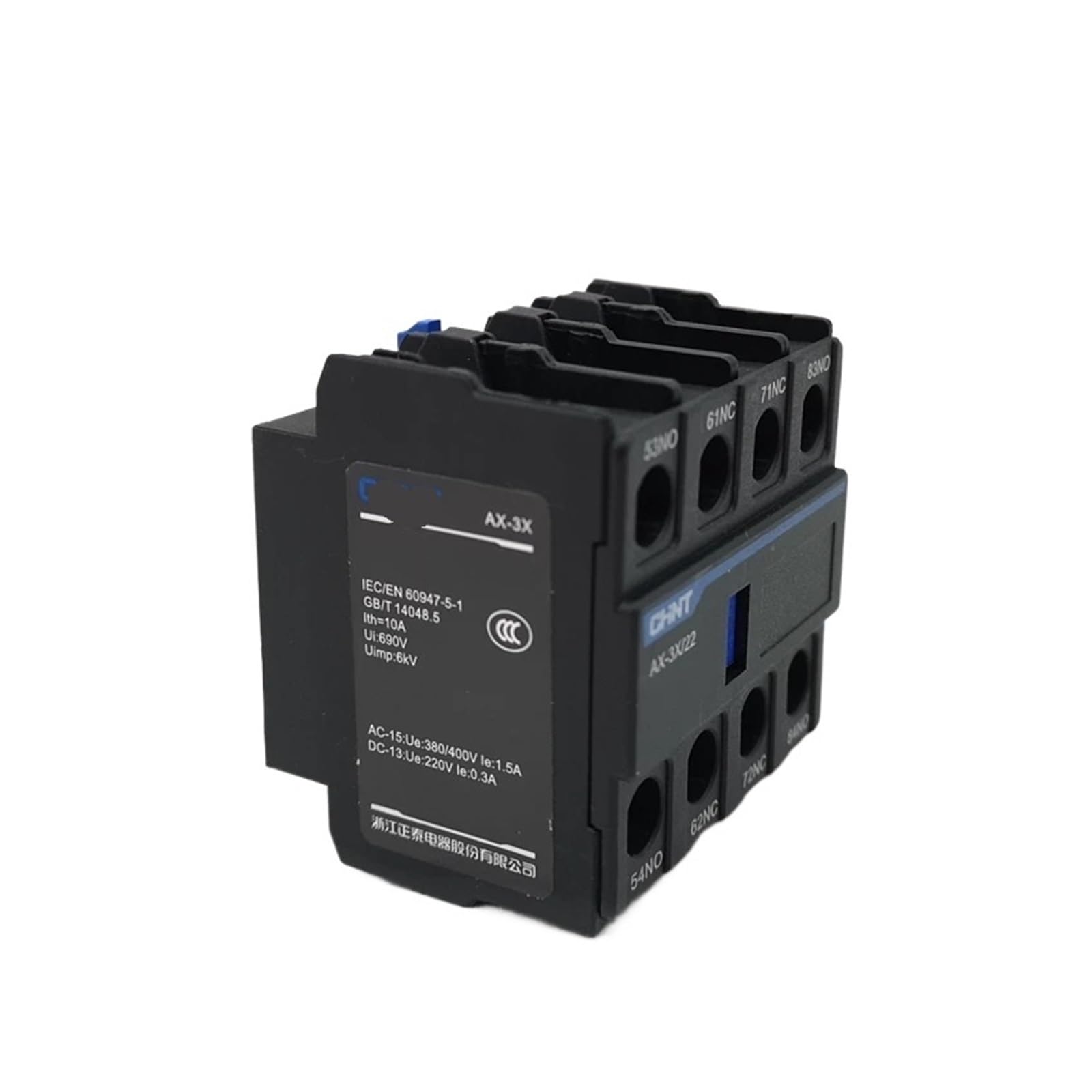 Contacts auxiliaires AX-3X-11 pour étendre les circuits de commande - 4