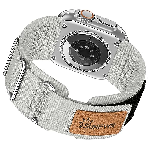 Bracelet iWatch Ultra sport randonnée nylon robuste 49mm