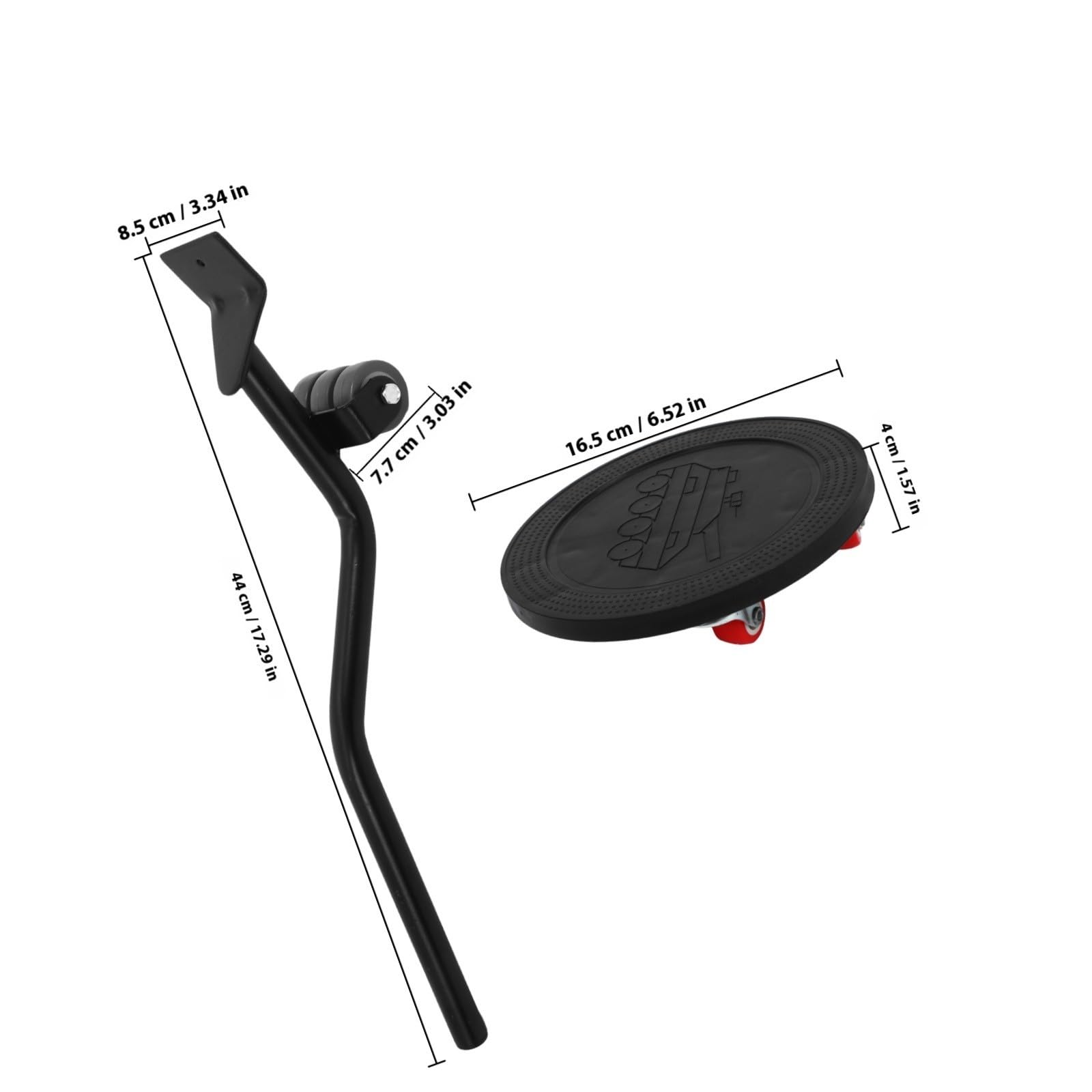 PRETYZOOM Furniture Lift Mover Tool Set, Kit per Spostare Mobili Pesanti in Lega di Alluminio e Gomma, Nero, Portatile, per Case e Magazzini