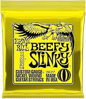 Ernie Ball Beefy Slinky Nickel Wound Electric Guitar Strings - 11-54 Gauge