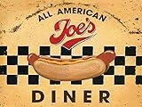 Jigsaw Puzzle 300 Piece Wooden Puzzle All American Joe's Diner Picture Family Decorations, Wall Art...