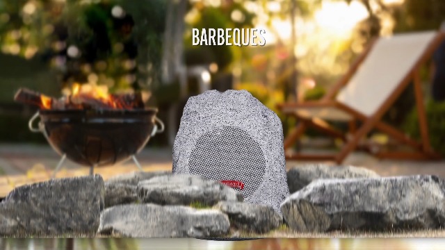 Margaritaville Outdoor Rock Bluetooth Wireless Speaker | Durable Bluetooth Speakers, Fantastic Yard or Patio Decor, IPX-4 Waterproof Rated, Granite Gr Margaritaville Outdoor Rock Bluetooth Wireless Speaker | Durable Bluetooth Speakers, Fantastic Yard or Patio Decor, IPX-4 Waterproof Rated, Granite Gr