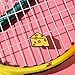 Racquet Inc. - Tennis Racket Vibration Dampeners - Shock Absorbing, Reduces String Vibration for Better Control & Comfort - Universal Fit for All Racquets - 2 Pack (Cheese)