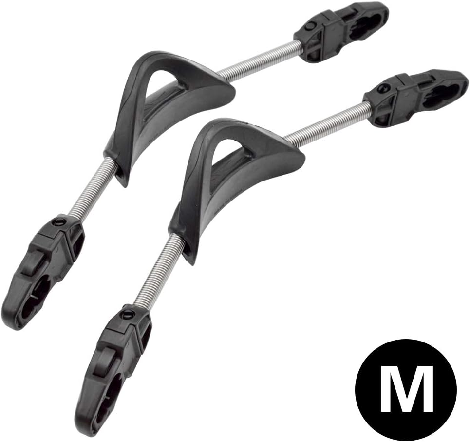 1pair Universal Diving Fin Straps with Buckles, Durable Replacement Heel Straps or Most Fins